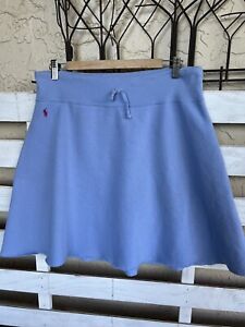 Polo Ralph Lauren Womens Lilac Purple sweatshort skirt Size L A22