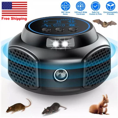 2025NEW Rodent Repellent Mouse Repellent Indoor Ultrasonic Pest Repeller Plug in - Image 1 of 4