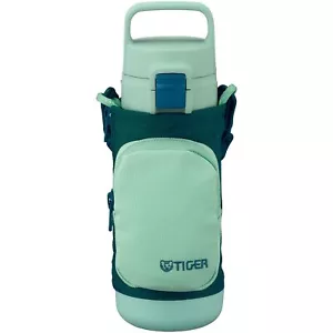water bottle 500ml with multi-pocket one touch stainless steel mint green 500ml - Picture 1 of 7