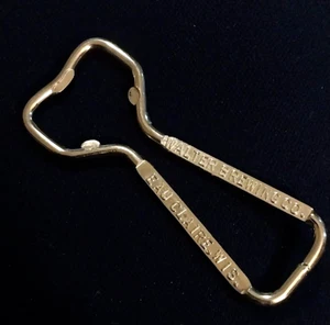 Vintage Walter Brewing Company Beer Bottle Opener Wire Church Key - RARE - Picture 1 of 4