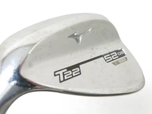 Mizuno T22 Wedge Chrome 52.09 S Grind Dynamic Gold Tour S400 Stiff GAP LEFT - Picture 1 of 5