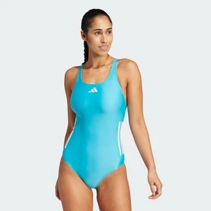 adidas women 3-Stripes C-Back Swimsuit - Picture 1 of 6