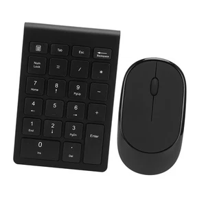 2.4G Wireless Ultra-Thin 22-Key Switch-Free Digital Keyboard Wireless Mous SPC - Afbeelding 1 van 12