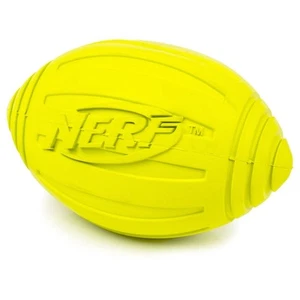 Ridged Football Dog Toy with Interactive Squeaker, Lightweight, Durable and W... - Picture 1 of 6