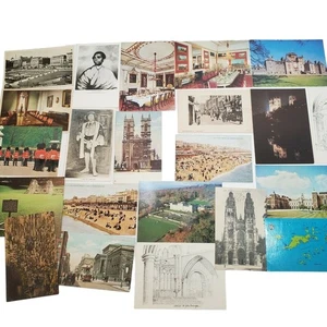 22 England UK Postcards Vintage Lot Variety Ephemera - Picture 1 of 8