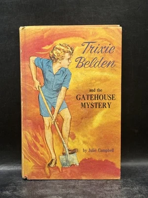 Vintage 1965 Trixie Belden Gatehouse Mystery Julie Campbell Whitman Hardcover - Image 1 of 4