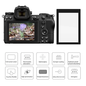 LCD Screen Protector Anti&8209; 0.3mm Optical Glass Camera Screen Film FY - Zdjęcie 1 z 17