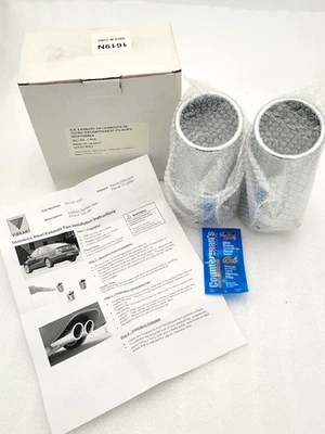 OEM 2006-2012 Volkswagen Stainless Steel Dual Exhaust Tips 3C0071910U - Image 1 of 4