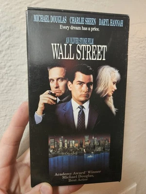 Wall Street (VHS 1992)  - Image 1 of 4