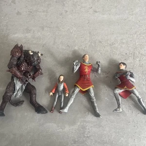 Disney Chronicles Of Narnia Lion Figures Hasbro Lucy Minotaur Peter Bundle - Picture 1 of 23