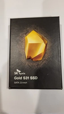 (NEW) SK HYNIX GOLD S31 500GB SATA 2.5" SSD SOLID STATE DRIVE - Image 1 of 4