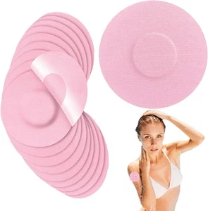 50 Stück wasserdichte Sensorabdeckungen für Freestyle Libre 2/3, CGM selbstklebend pink - Bild 1 von 7
