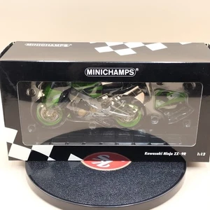 MINICHAMPS 1/12 Kawasaki Ninja ZX-9R Green 122164200 diecast metal - Picture 1 of 14