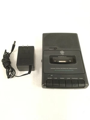 Grabadora de voz reproductor de cinta de casete portátil General Electric 3-5027A ENVÍO GRATUITO Foto 1 de 4