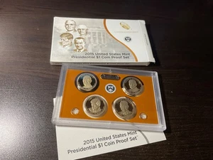 2015 U.S. mint Presidential $1 coin proof set - Picture 1 of 2