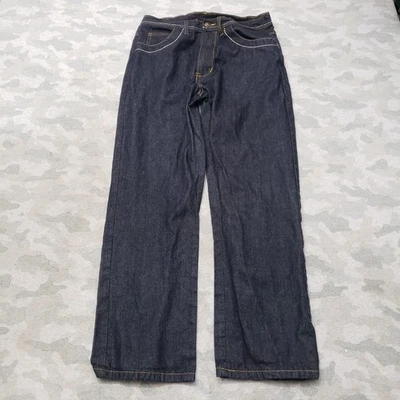 Vintage Kani Gold Jeans Mens 34x32 Blue Wide Leg Denim Dark Wash Y2k - Image 1 of 4