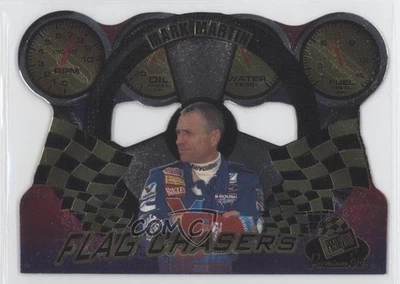 1998 Press Pass Premium Flag Chasers Mark Martin #FC4 HOF - Image 1 of 2