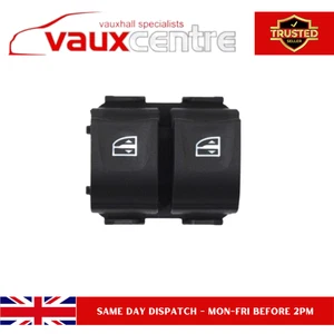 ORIGINAL VAUXHALL VIVARO B VAN DRIVERS SIDE WINDOW SWITCH 1682545980 93452319 - Picture 1 of 5