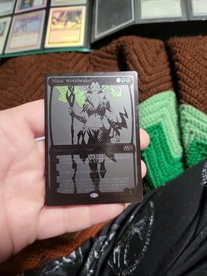 MTG Nissa, Worldwaker (SDCC 2014 Exclusive) Media Promos Foil NEAR MINT  - Image 1 of 4