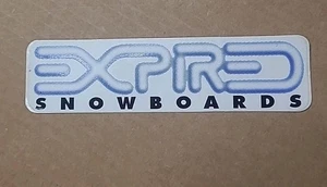 Vintage 1990er - abgelaufen Snowboard Aufkleber - 7,5" - Bild 1 von 4