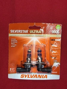 Sylvania 9006 SilverStar ULTRA High Performance Headlight Pair Set 2 Bulbs 3896O - Picture 1 of 2