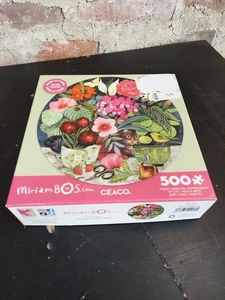- Miriam Bos - Patiently Waiting - 500 Piece round Jigsaw Puzzle - Picture 1 of 2