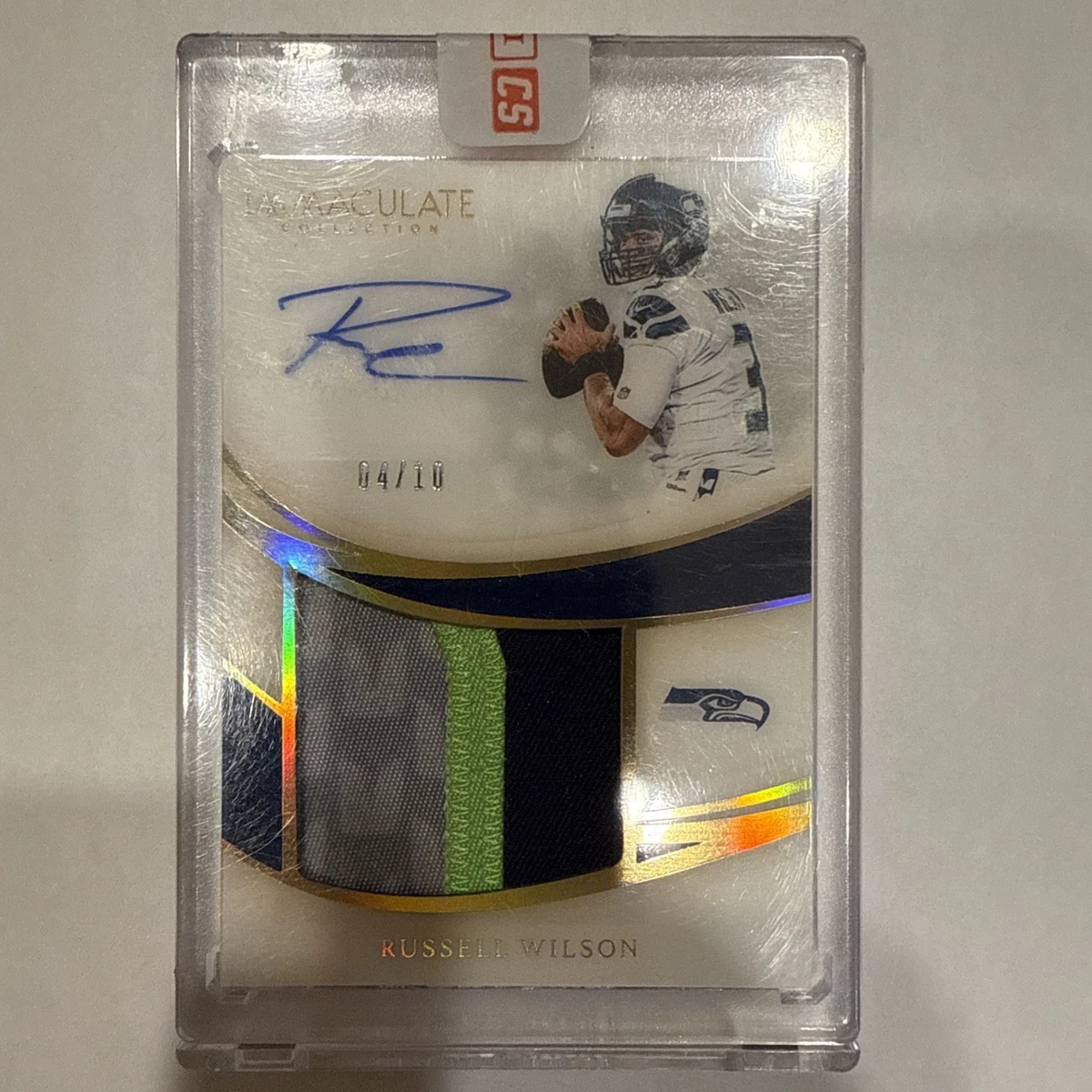 Russell Wilson Autograph Football Trading Cards for sale | eBay
