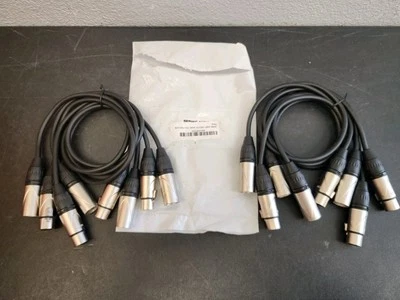 Lot Of 8 SEISMIC AUDIO-SAXLX-2-8...anced - 2 Foot Patch CordsNewSEISMIC - Image 1 of 4
