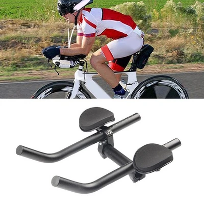 Bracciolo Bici Bar - MTB Triathlon Ciclismo Racing Manubrio Aero Bar - Immagine 1 di 4