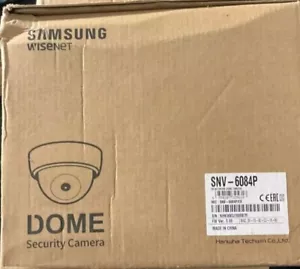 Samsung Wisenet Dome Security Camera SNV6084P - Afbeelding 1 van 4