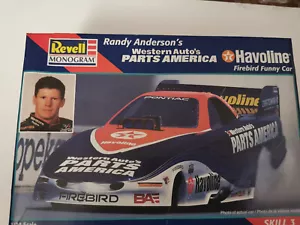 Randy Anderson's Western Auto's Parts America Firebird Havoline Revell 1/24 - Foto 1 di 10