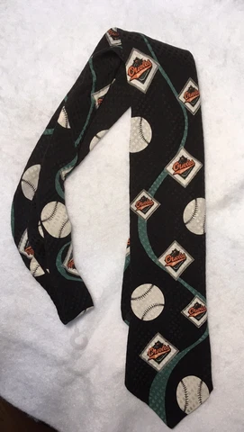 Baltimore Orioles Necktie major league baseball VTG RM Sport 1992 Cover