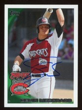 2010 Topps Pro Debut DEVIN MESORACO Signed Card autograph AUTO REDS METS