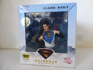 buste superman return clark kent limited edition dc direct 2006.
