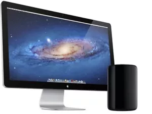 Apple Thunderbolt Display A1407 27" Widescreen LED Monitor, Builtin Speakers - Picture 1 of 1