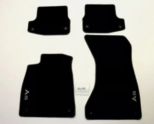New OEM Genuine Audi Floor Mats Carpet 2018-2024 A5 Cabriolet 8W7-061-270-MN0 - Picture 1 of 3