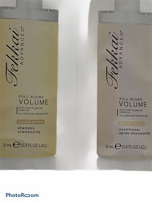 Fekkai Advanced Full Volume Shampoo & Conditioner Travel Size 0.3 Oz USA New - Image 1 of 2