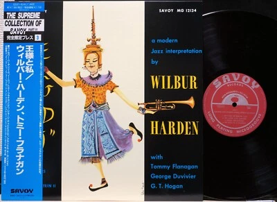 WILBUR HARDEN "THE KING AND I" SAVOY Japan LP Vinyl OBI MONO EX/NM TommyFlanagan - Image 1 of 4