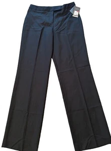 New With Tags Merona Black Pants. Women Size: 4 Medium Wide Leg. - Picture 1 of 4