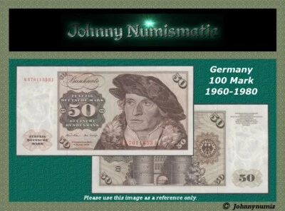 Germany - BRD  50 Mark 1970 UNC - Image 1 of 3