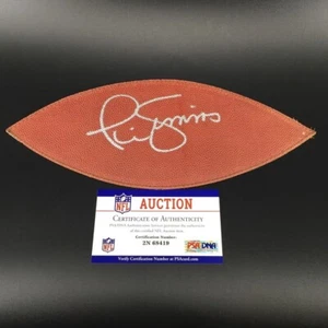NY Giants Phil Simms HOF Signed NFL Football Panel - Official NFL PSA Auction - Picture 1 of 4