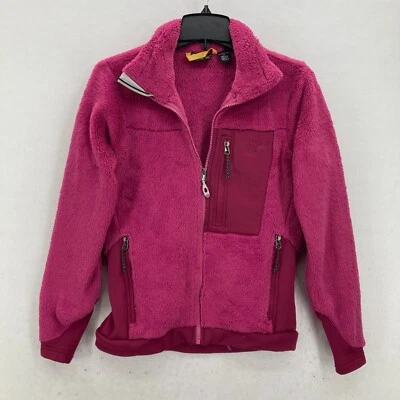 Chaqueta Mountain Hard Wear Polartec Thermal Pro Polar Cremallera Completa Pequeña Rosa Acogedora Foto 1 de 4