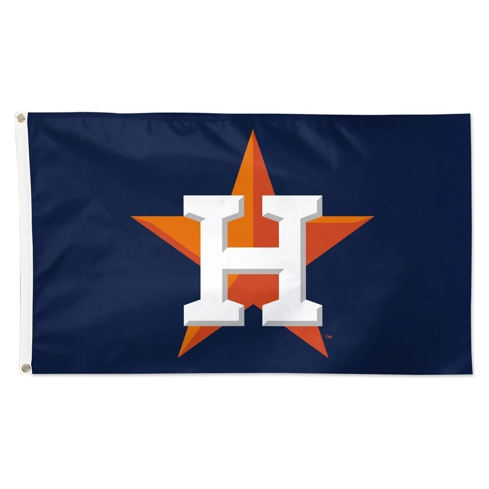 HOUSTON ASTROS LOGO 3'X5' TEAM FLAG NEW WINCRAFT 👀 - Image 1 of 1