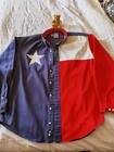 Western Shirt Texas Flag