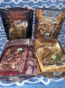 DINOSAUR ISLAND Buried Blueprints Puzzles from the Past 1000 Piece Jigsaw Puzzle - Picture 1 of 2