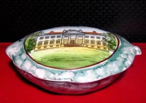 SO SMARTE VINTAGE SAMMLERSTÜCK PORZELLAN SCHMUCKSCHATULLE IN BLATTFORM!!! - Bild 1 von 6