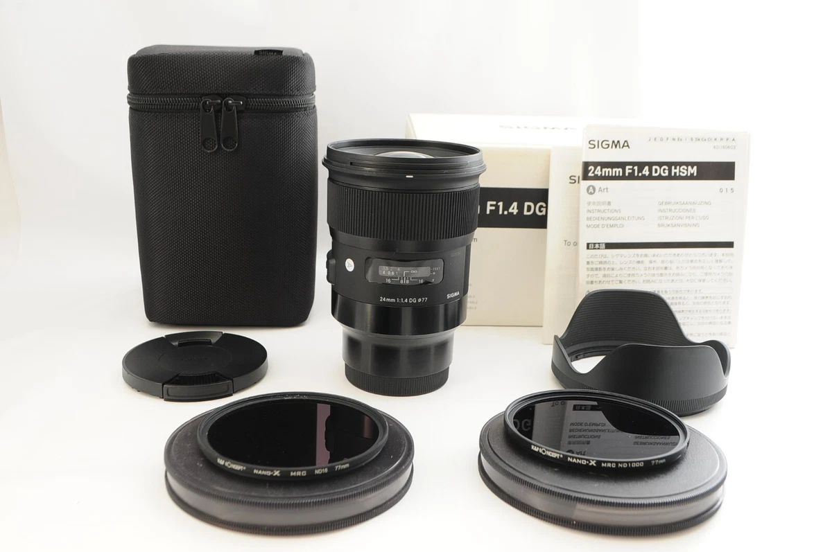 Sigma Art Sony E-mount 24mm Focal Camera Lenses for sale | eBay