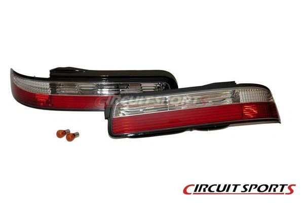 Kit de 2 luces traseras transparentes Circuit Sports para 89-94 Nissan 240SX S13 Silvia Foto 1 de 1