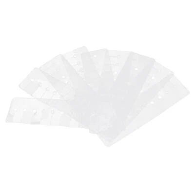 MARKENLOS 10 Breite Schutz Schablonen Haarverlängerung Bondings Extensions Hitzeschutz