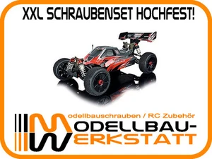 XXL Schrauben-Set Stahl hochfest Carson Virus 4.0 Brushless RTR 100%  screw kit - Imagen 1 de 1